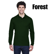 Load image into Gallery viewer, Men's Performance Long-Sleeve Piqué Polo