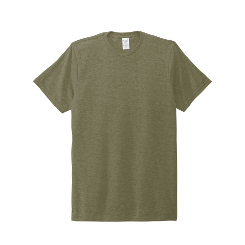 Tri-Blend Embroidered Short Sleeve Tee – Super Soft Comfort
