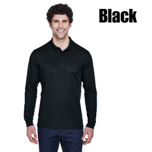 Load image into Gallery viewer, Men's Performance Long-Sleeve Piqué Polo