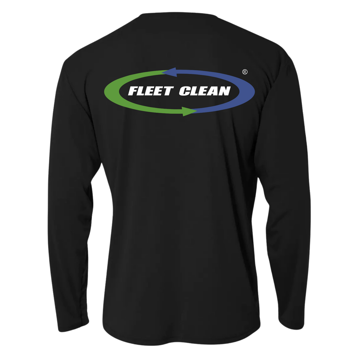 Clearance Item - Black Performance Long Sleeve Shirt