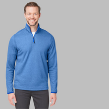 Load image into Gallery viewer, Men's Venture Heathered Stripe Quarter-Zip