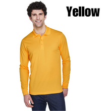 Load image into Gallery viewer, Men's Performance Long-Sleeve Piqué Polo