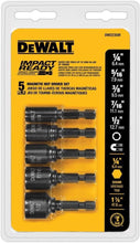Load image into Gallery viewer, DEWALT Nut Driver Set, Impact Ready, Magnetic, 5-Piece (DW2235IR)