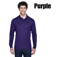 Load image into Gallery viewer, Men's Performance Long-Sleeve Piqué Polo