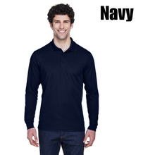 Load image into Gallery viewer, Men's Performance Long-Sleeve Piqué Polo