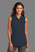 Load image into Gallery viewer, Womens Sleeveless Polo