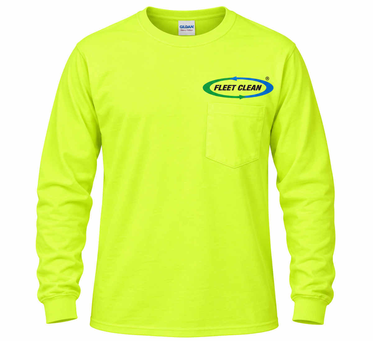 Clearance - Uniform Shirt - Yellow Cotton Long Sleeve