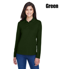 Load image into Gallery viewer, Women&#39;s Performance Long-Sleeve Piqué Polo
