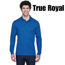 Load image into Gallery viewer, Men&#39;s Performance Long-Sleeve Piqué Polo
