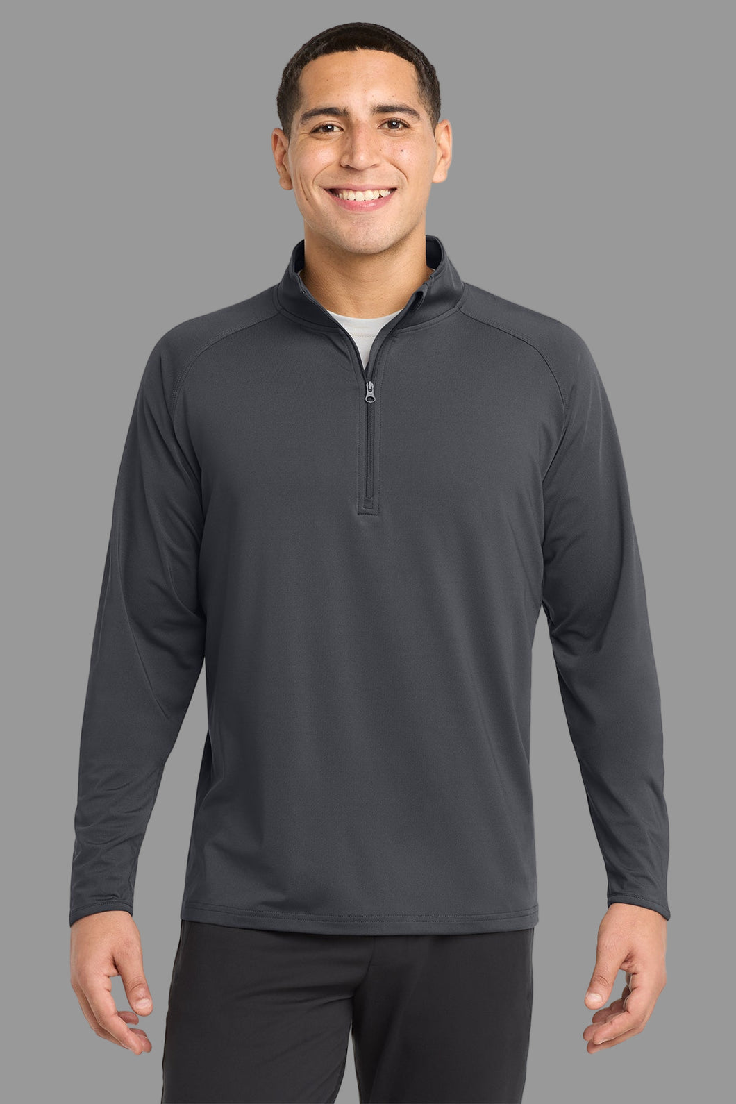Tall Sport-Wick® Stretch 1/4-Zip Pullover