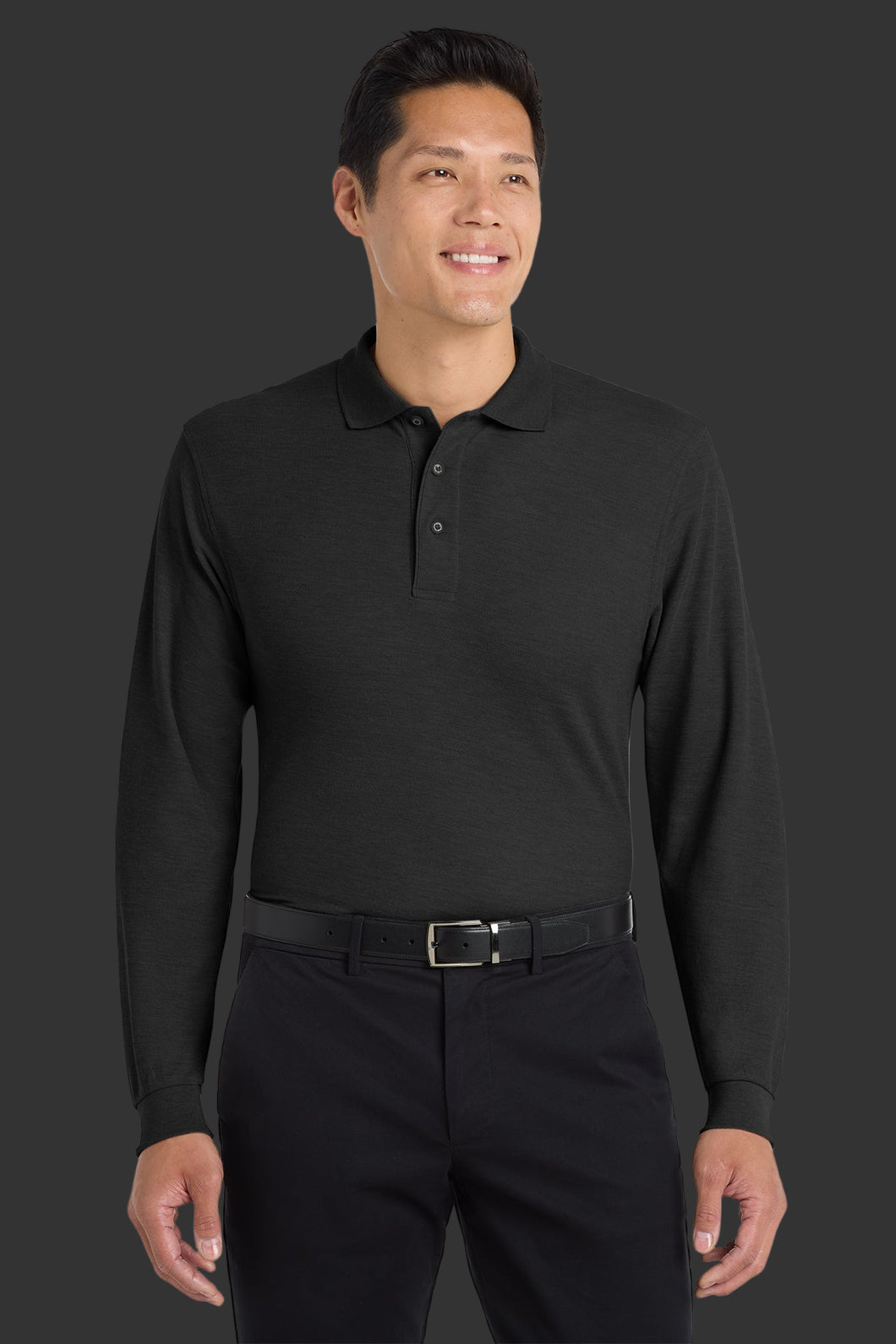 Tall Long Sleeve Polo