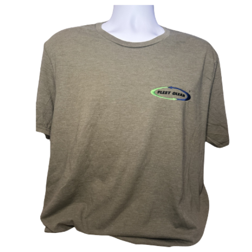 Tri-Blend Embroidered Short Sleeve Tee – Super Soft Comfort