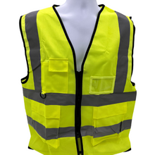 Load image into Gallery viewer, High Vis Safety Vest With Pockets
