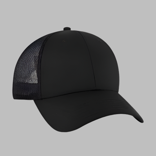 Trucker Hat - Structured Slightly Curved Bill