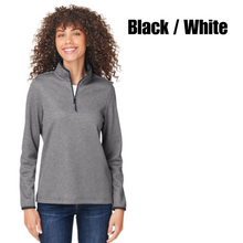 Load image into Gallery viewer, Women&#39;s Venture Heathered Stripe Quarter-Zip
