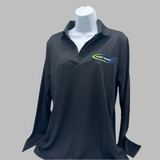 Women's Performance Long-Sleeve Piqué Polo