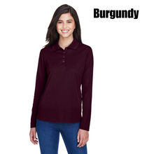 Load image into Gallery viewer, Women&#39;s Performance Long-Sleeve Piqué Polo
