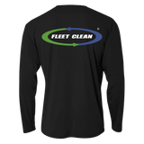 Clearance Item - Black Performance Long Sleeve Shirt