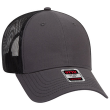 Load image into Gallery viewer, Trucker Hat - Structured Slightly Curved Bill
