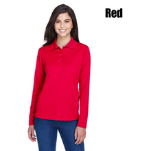 Load image into Gallery viewer, Women&#39;s Performance Long-Sleeve Piqué Polo
