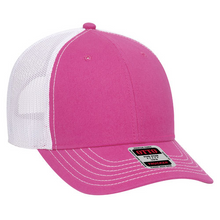 Load image into Gallery viewer, Trucker Hat - Structured Slightly Curved Bill
