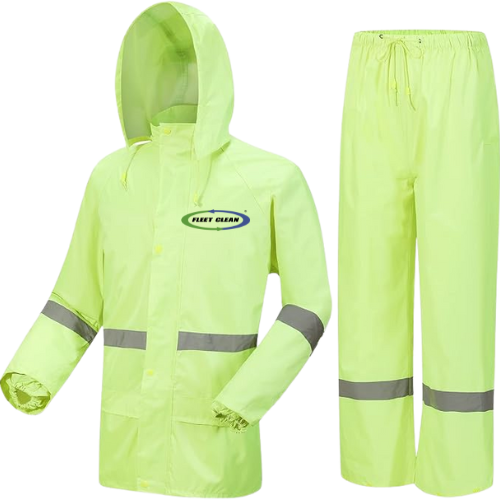 High-Visibility Rain Gear Set