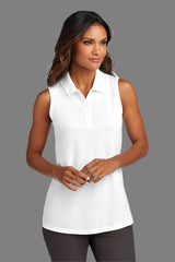 Women's Sleeveless Polo