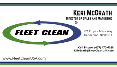 Business Cards (500) - Fleet Clean USA