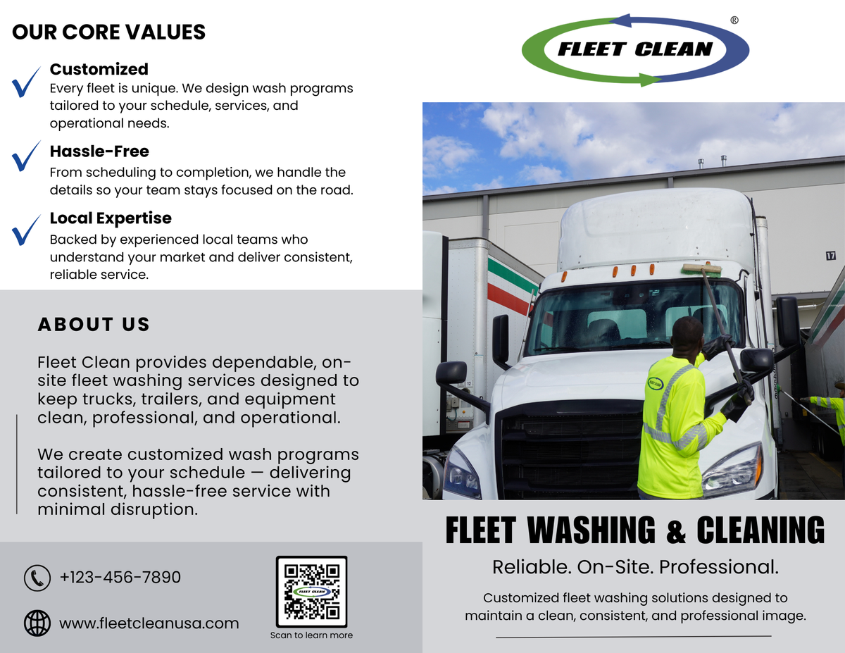Bi-Fold Marketing Brochure