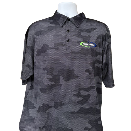 Men's Camo Golf Polo