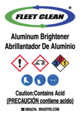 Chemical Labels - Fleet Clean USA