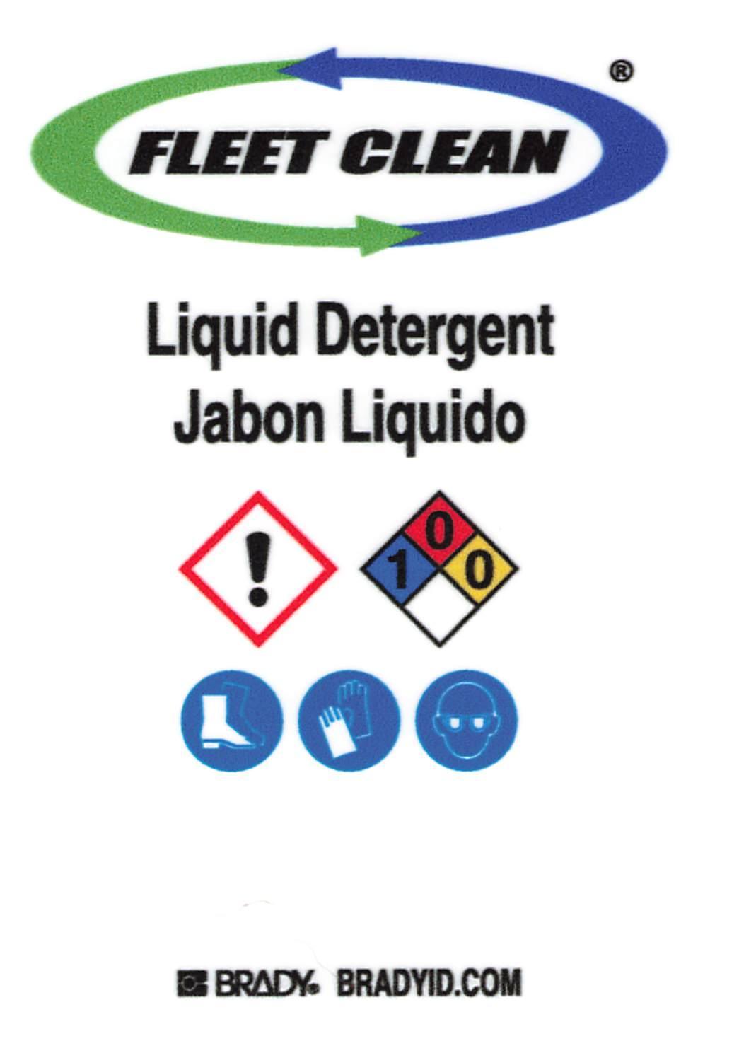 Chemical Labels - Fleet Clean USA