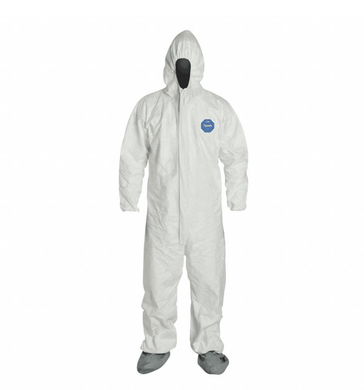 Hooded Disposable Coveralls (6 pk) - Fleet Clean USA