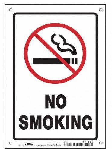 No Smoking Sign - Fleet Clean USA