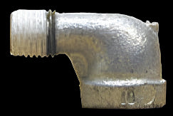 Pipe Elbow - Galvanized Steel - Fleet Clean USA