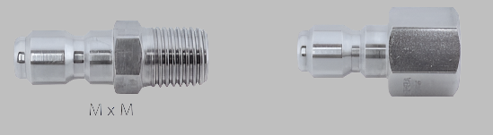Quick Connect Plugs - S.S - Fleet Clean USA