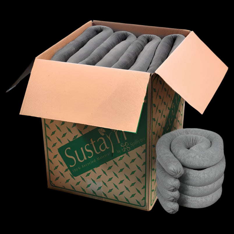 Absorbent Sock - 4 ft. (40 pk) - Fleet Clean USA